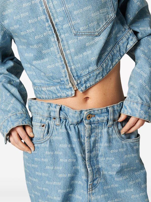 Miu Miu Five Pocket Denim Jeans - Farfetch