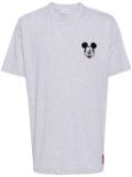 Family First Mickey Mouse-print cotton T-shirt - Grey