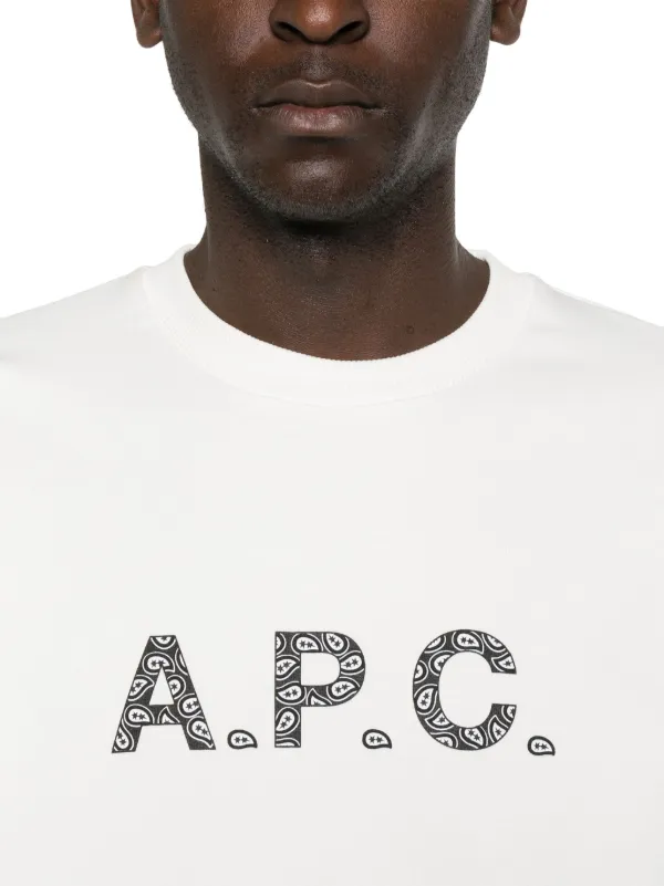 スウェット・トレーナー A.P.C. 'Timothy' sweatshirt A.P.C. Timothy Men's Sweatshirt White COEIP-H27886-TAG