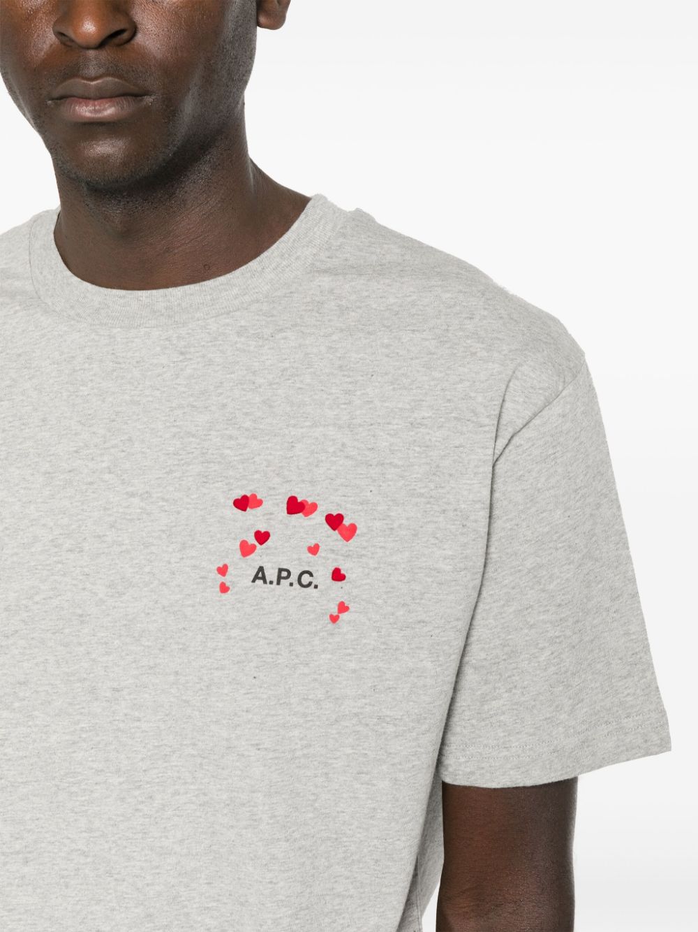 A.P.C. logo-print cotton T-shirt Women