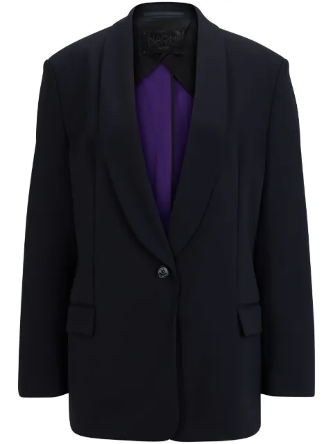 BOSS Blazer x Naomi Campbell com abotoamento