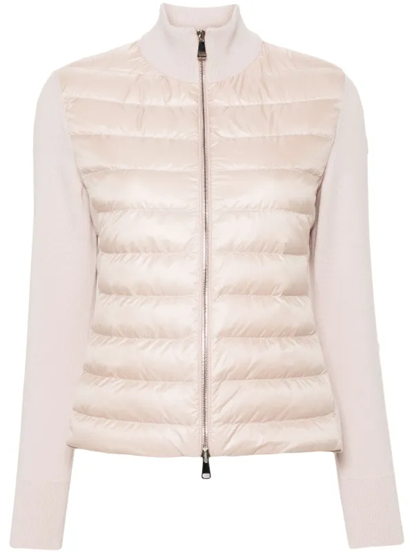 Moncler panelled puffer store jacket