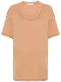 LEMAIRE seam-detailing T-shirt - Neutrals