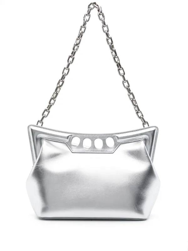 Alexander mcqueen grey on sale bag