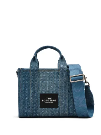 Marc Jacobs ザ スモール クリスタル デニム トートバッグ