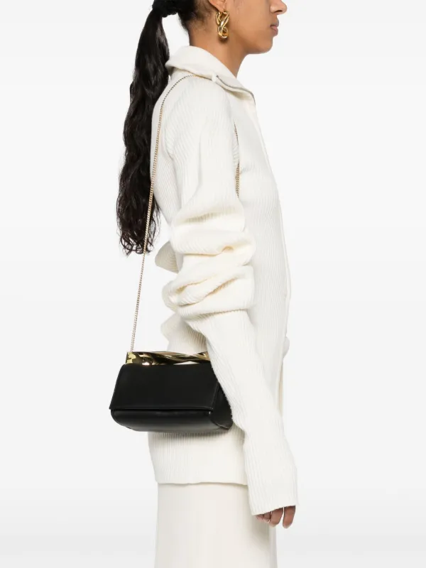 Aquazzura Twist クラッチバッグ Twist Clutch BLACK Aquazzura@ Official
