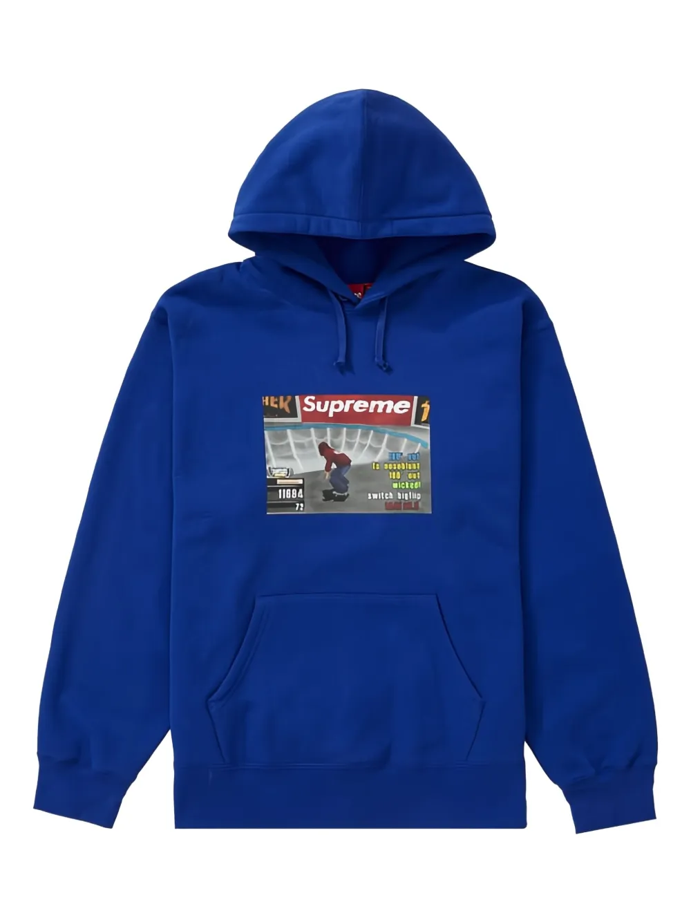Supreme x Thrasher graphic-print hoodie | azul | Image 1