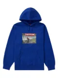 Supreme x Thrasher graphic-print hoodie - Blue