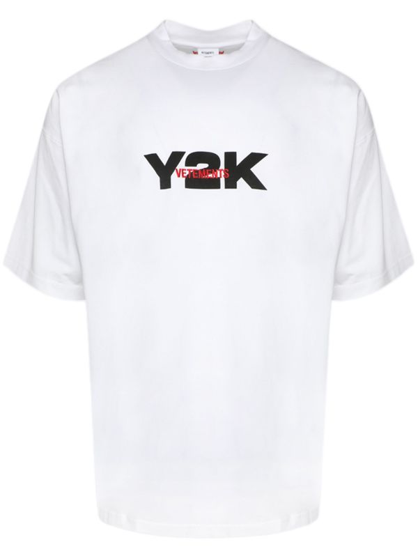 VETEMENTS Y2K プリント Tシャツ - Farfetch