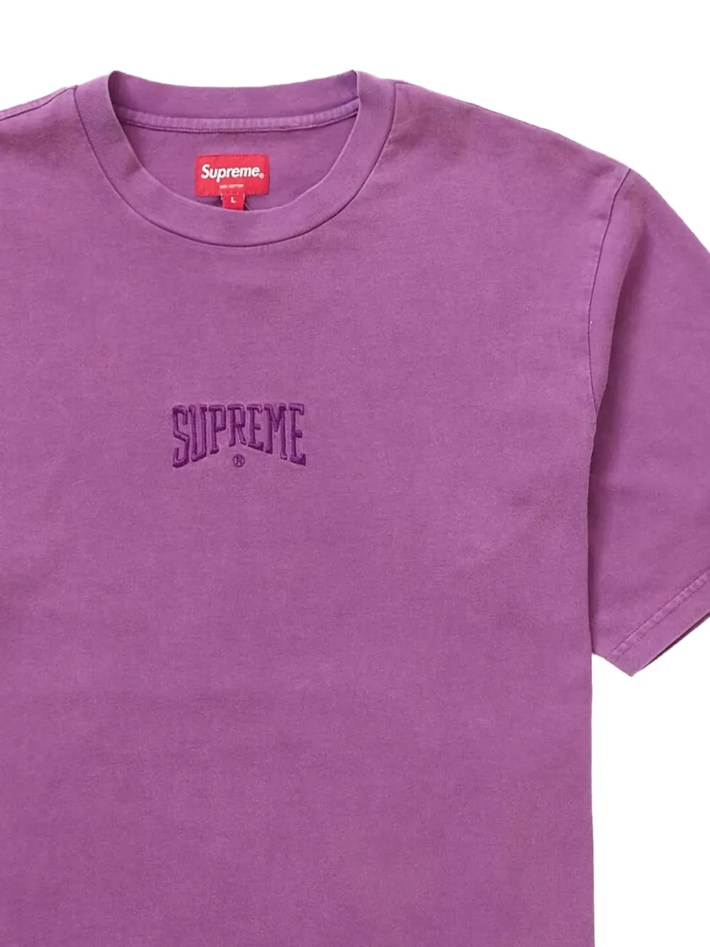 Supreme logo-embroidered T-shirt | T-Shirts | Image 2