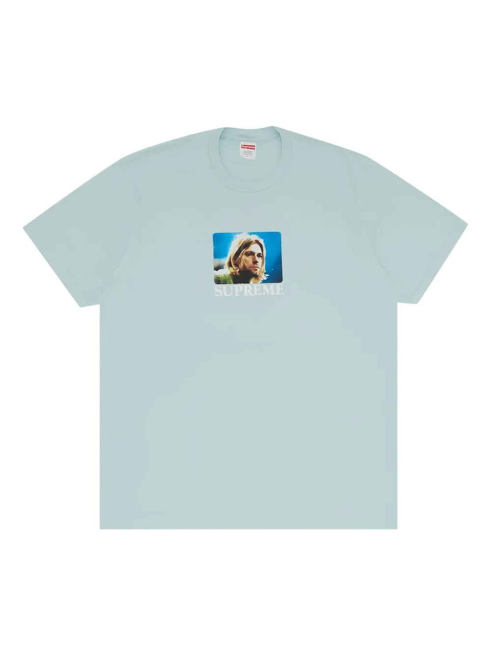Supreme x Kurt Cobain フォトプリント Tシャツ - ブルー Supreme x Kurt Cobain フォトプリント Tシャツ - ブルー