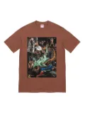 Supreme T-Rex graphic-print T-Shirt - Brown
