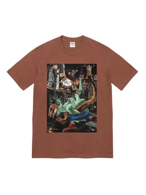 Supreme T-Rex graphic-print T-Shirt