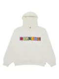 Supreme Beaded Harvard hoodie - White