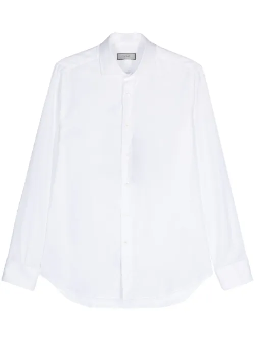 Chemise en coton à manches longues - Canali - Modalova