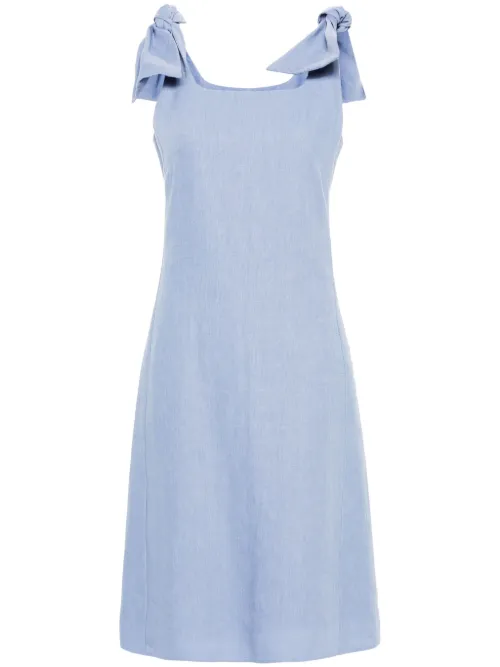 Robe en lin à coupe mi-longue - Chloé - Modalova