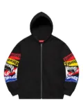 Supreme x Thrasher Multi Logo Zip-Up hoodie - Black