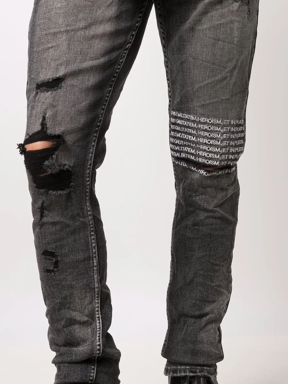 KSUBI LOW-RISE SLIM-CUT JEANS