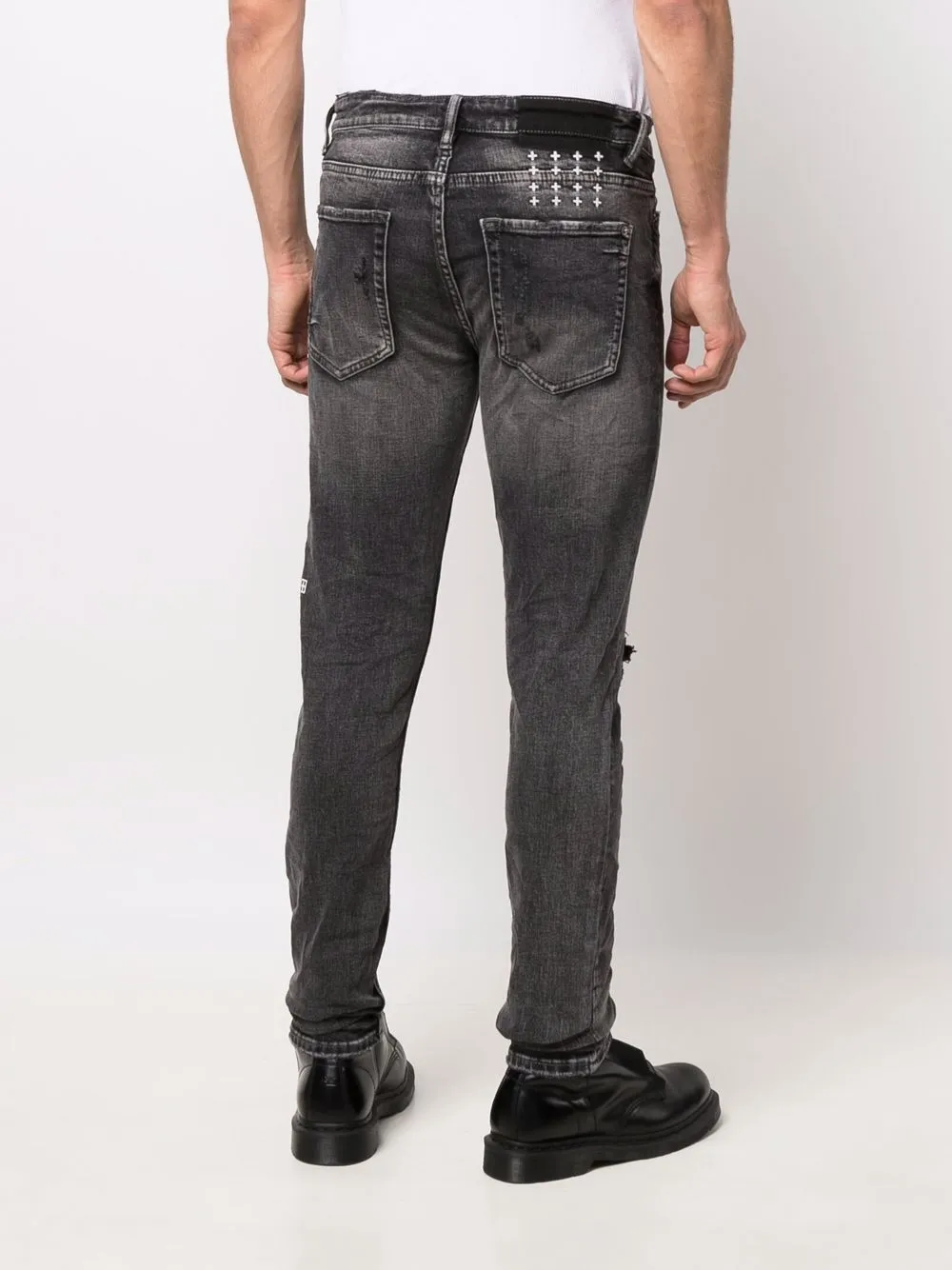 KSUBI LOW-RISE SLIM-CUT JEANS