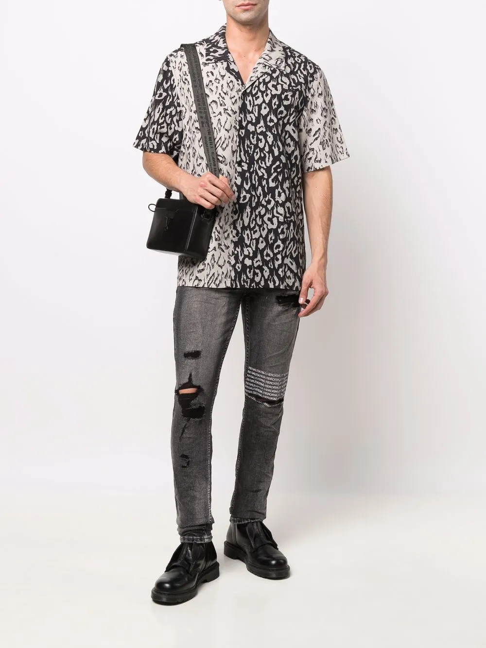 Ksubi Slim-fit jeans - Zwart