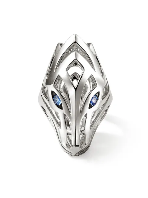 John Hardy Naga Saddle sterling-silver ring