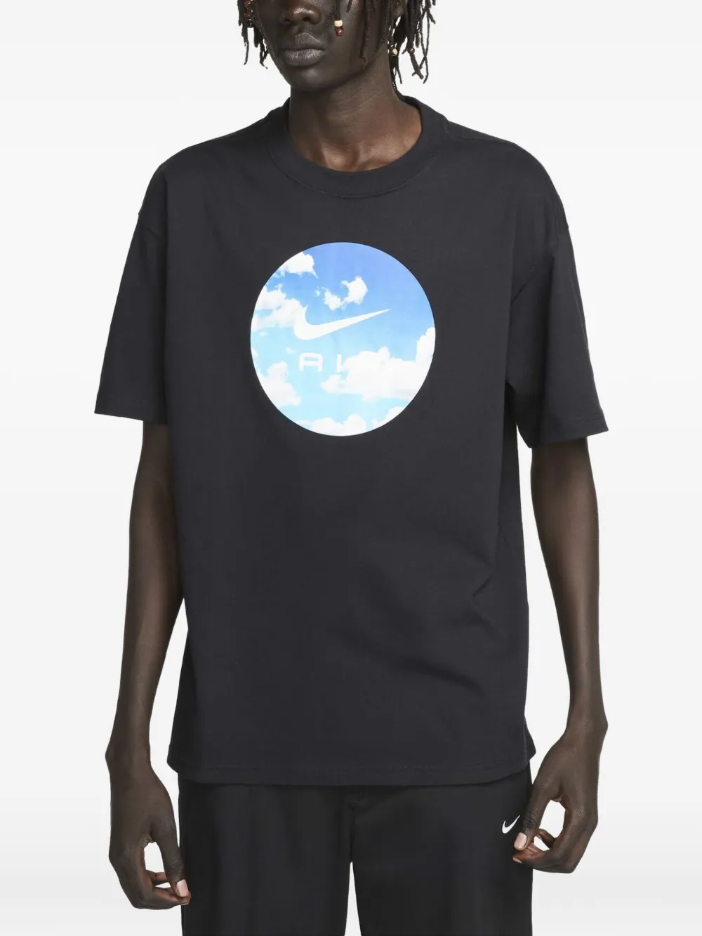 Nike graphic-print T-shirt | Black | Image 1