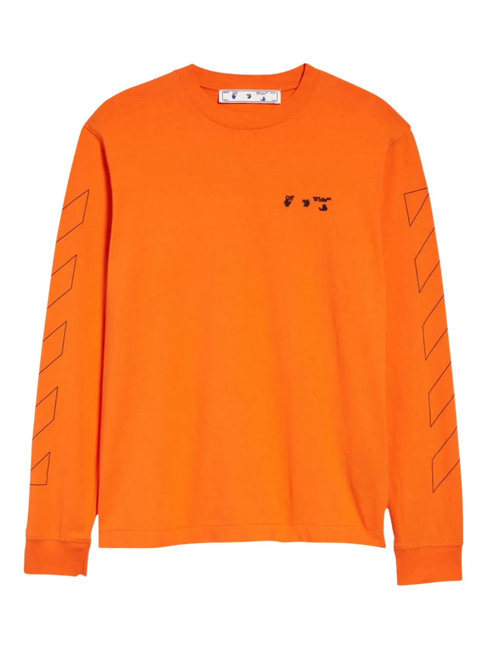 Off-White Arrows Skate T-shirt met lange mouwen - Oranje