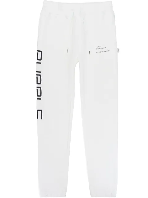 Purple Brand french-terry "Coconut Milk" track pants