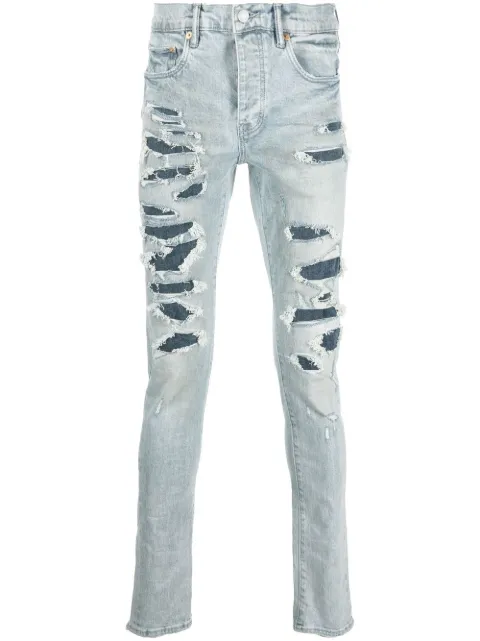 Purple Brand jeans slim con bolsillos
