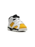 Jordan Kids Air Jordan 6 Retro ""Yellow Ochre"" sneakers - White