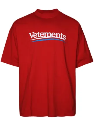 VETEMENTS◆CampaignロゴTシャツ Vetements Campaign Logo T-Shirt - Black - Women