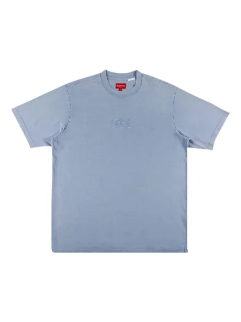 Supreme تيشيرت بتأثير باهت