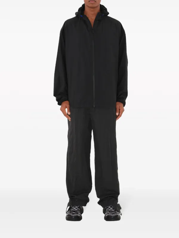 パンツ Burberry 8065069 Trousers Black Burberry high-waisted wide-leg Trousers | Black | FARFETCH