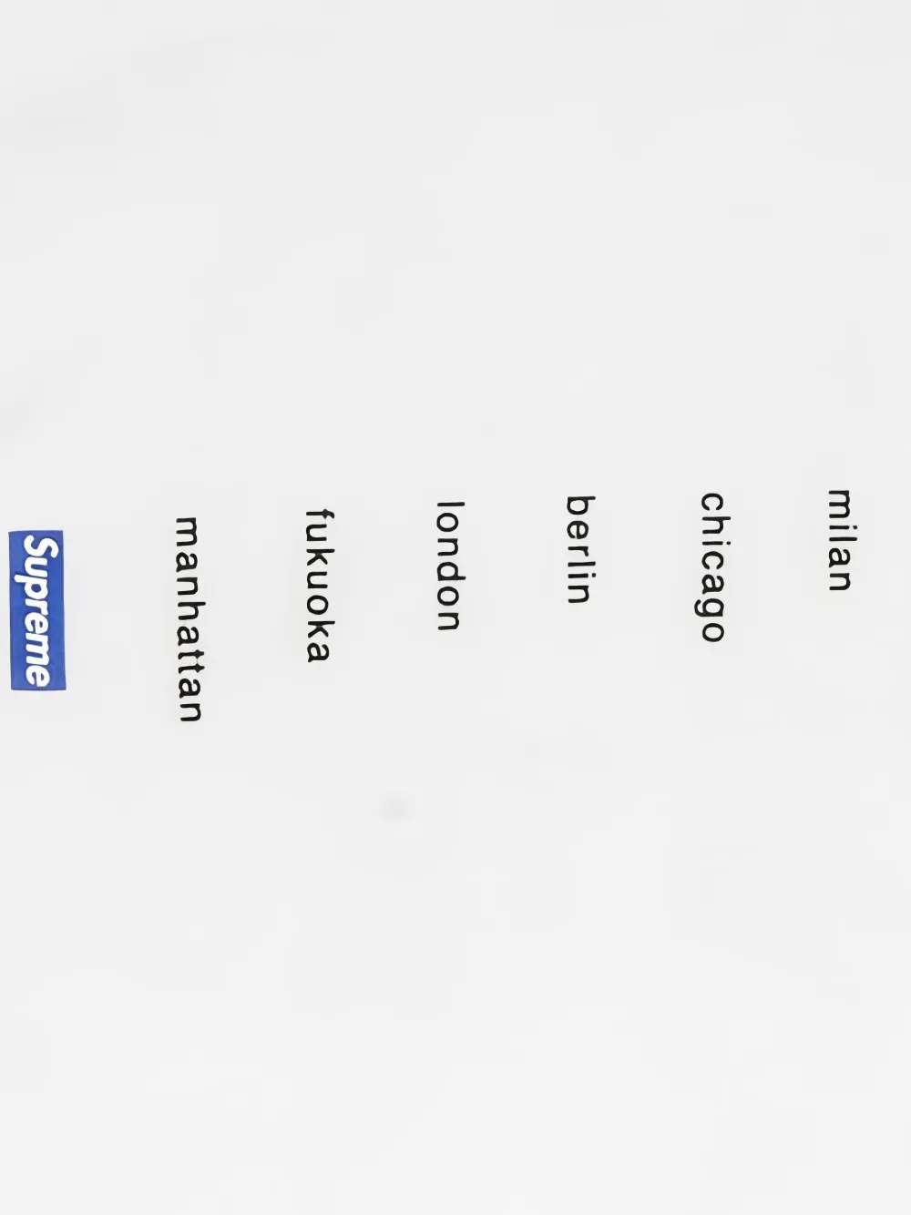 Supreme Location T-shirt | T-Shirts & Jersey Shirts | Image 2