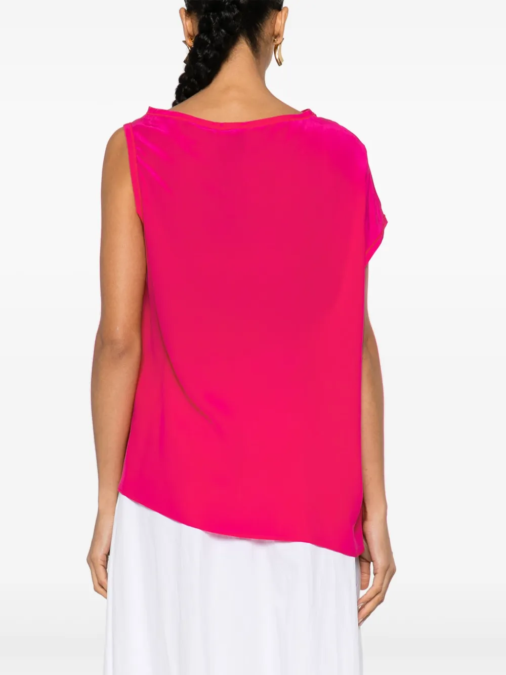 Alysi Zijden blouse Roze
