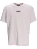 Moschino logo-print cotton T-shirt - Grey