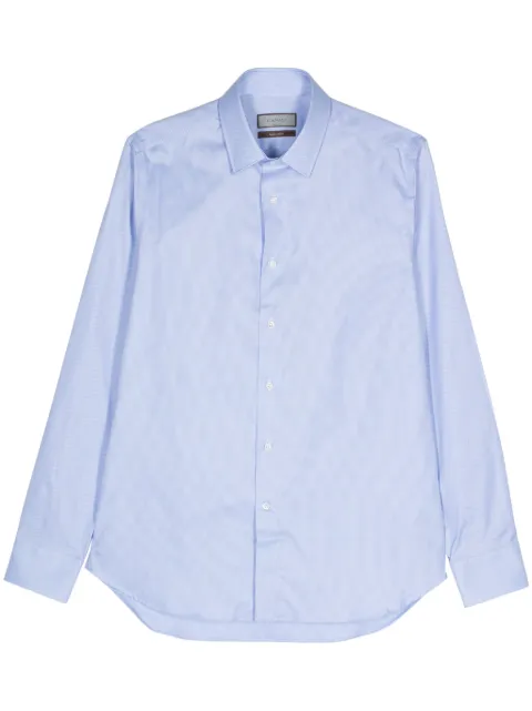 Canali long-sleeve cotton shirt