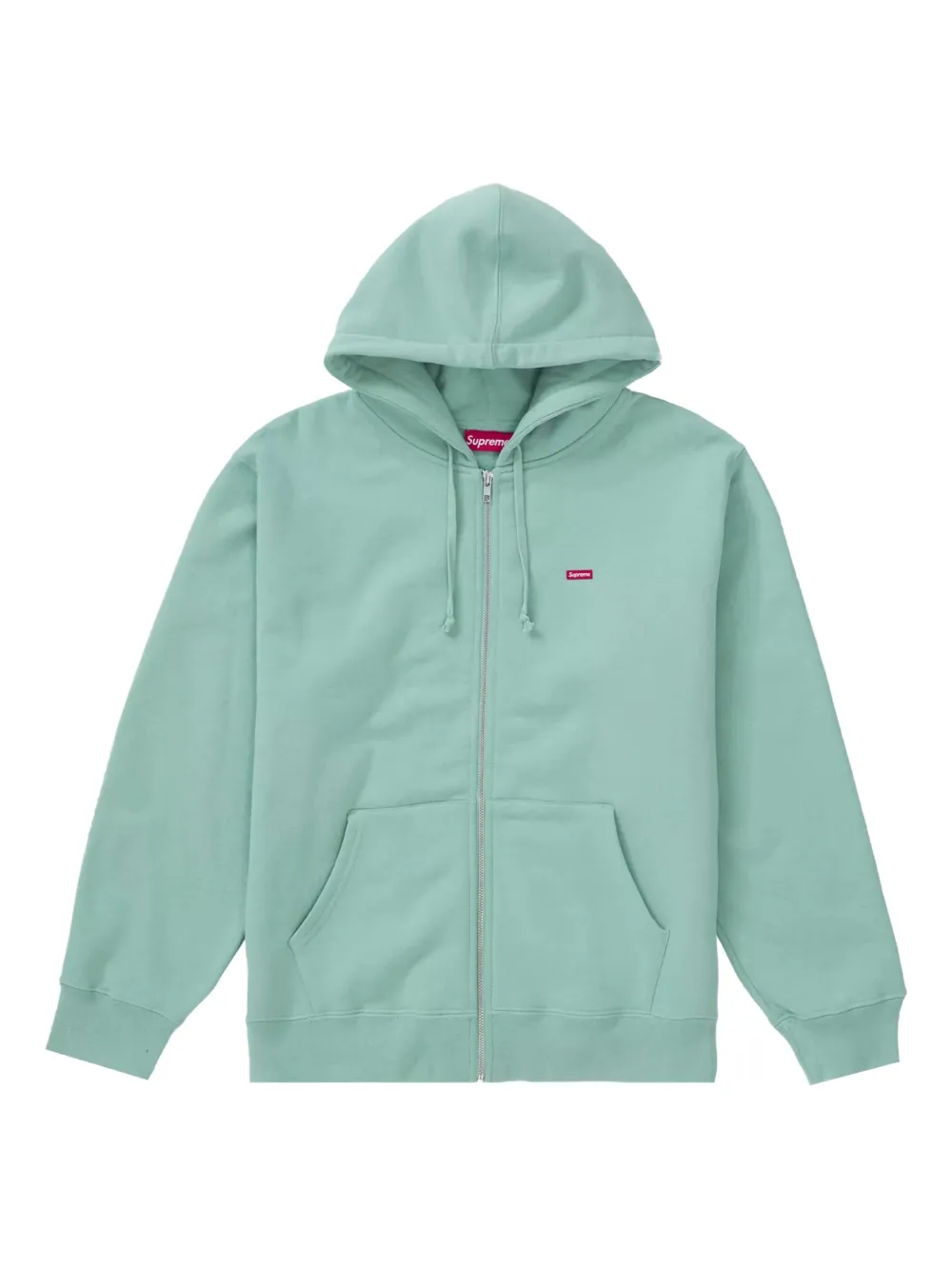 Supreme Small Box Zip Up hoddie | Blue | Image 1