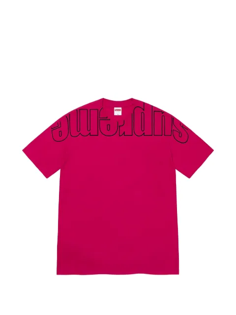 Supreme upside down logo-print T-Shirt