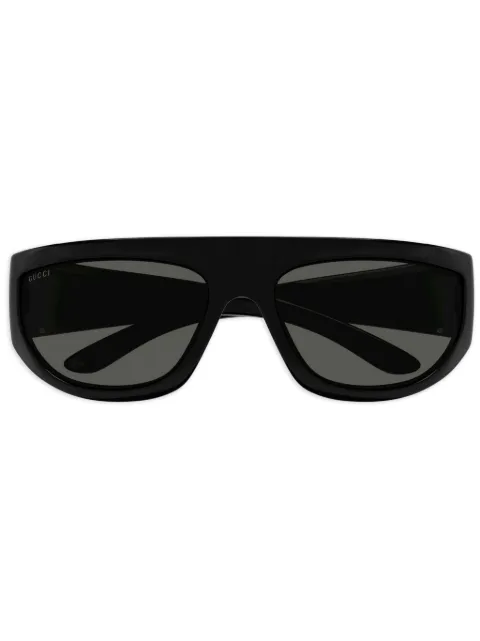 Gucci Eyewear biker-frame tinted sunglasses