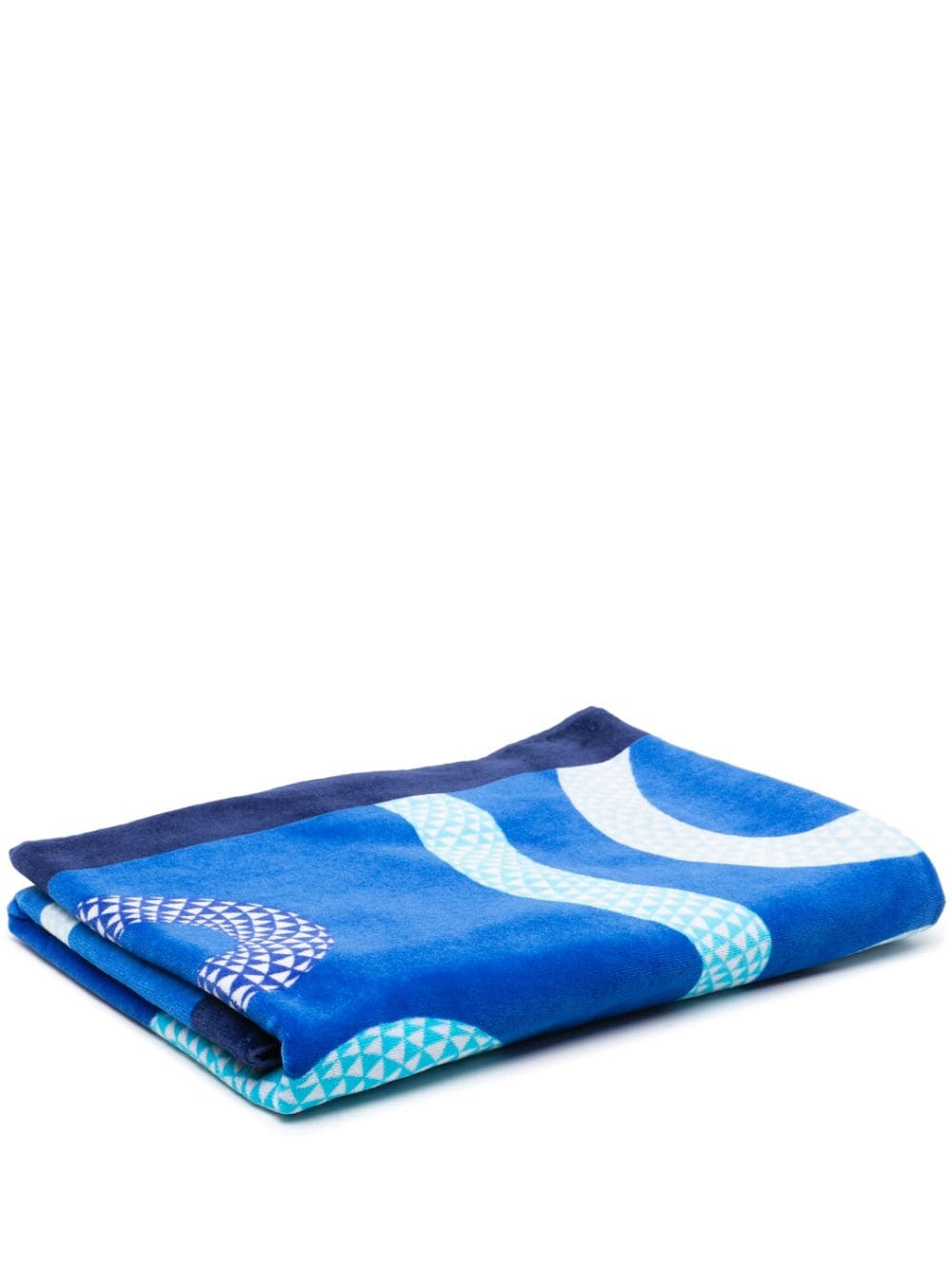 Eden snake-print beach towel