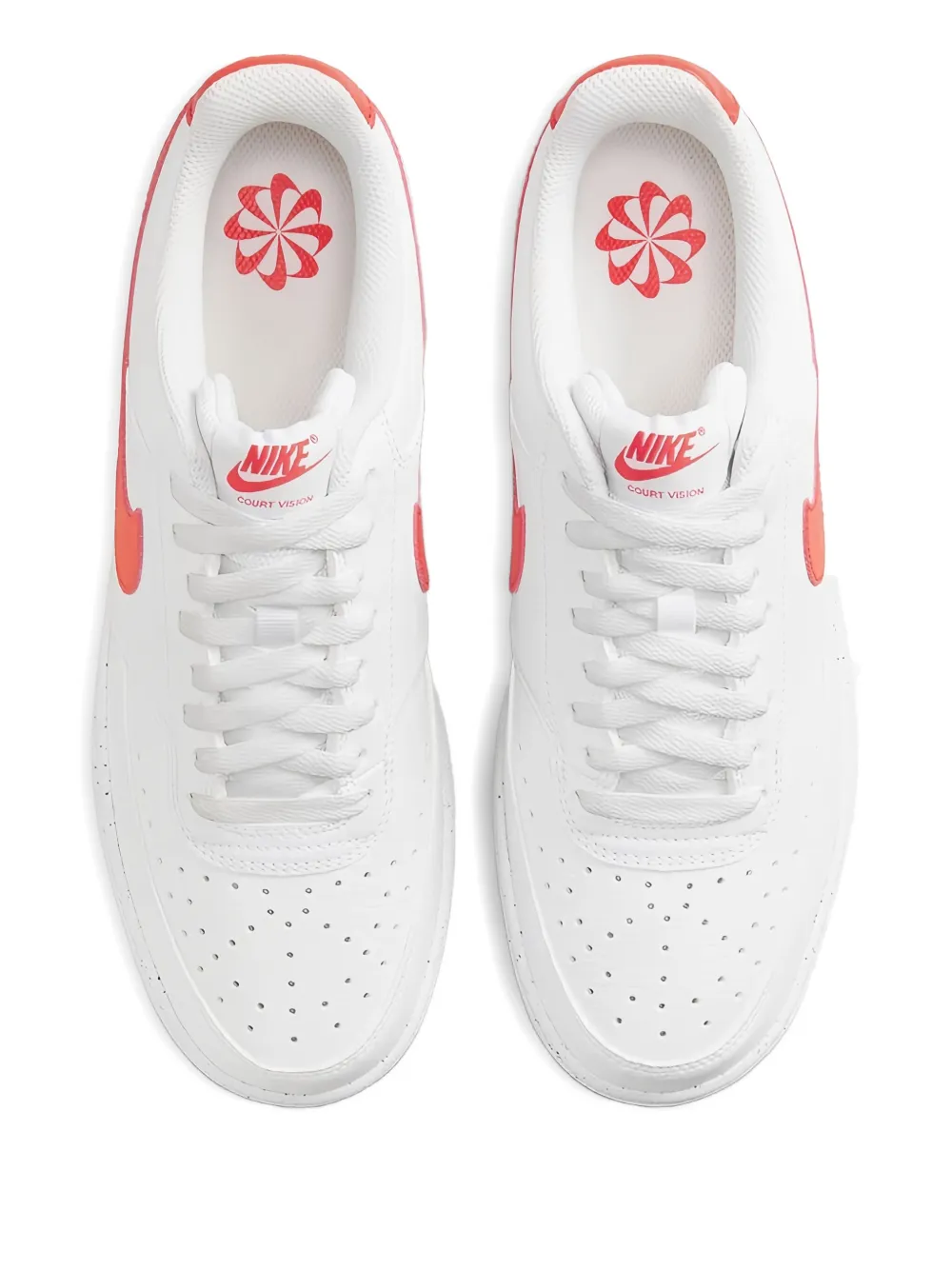 Nike Court Vision Low Next Nature "White Picante Red" sneakers