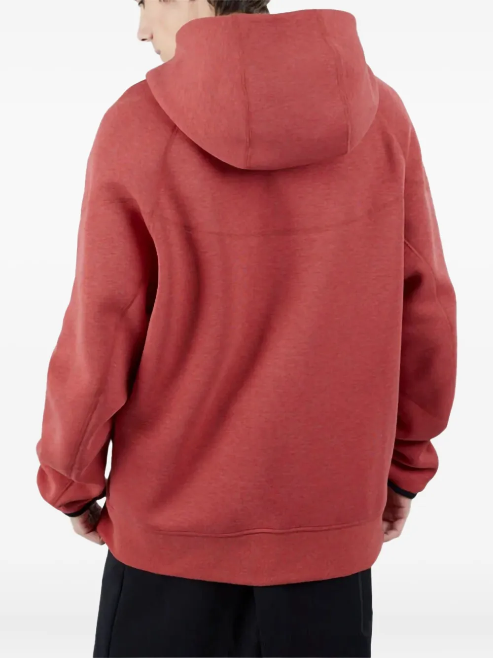 Nike tech fleece windrunner "Light University Red Heather/Black" hoodie | Hoodies | Image 2