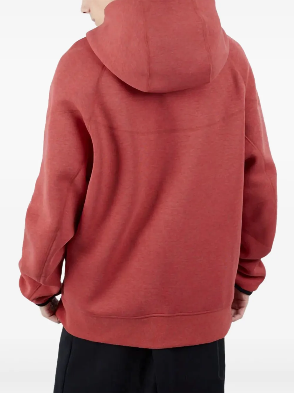 Nike tech fleece windrunner "Light University Red Heather/Black" hoodie | Hoodies | Image 2