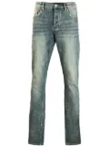 Purple Brand distressed jeans - LIGHT INDIGO/METALLIC SILVER