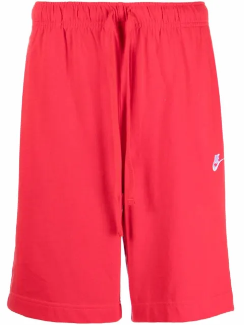 Nike embroidered-logo shorts