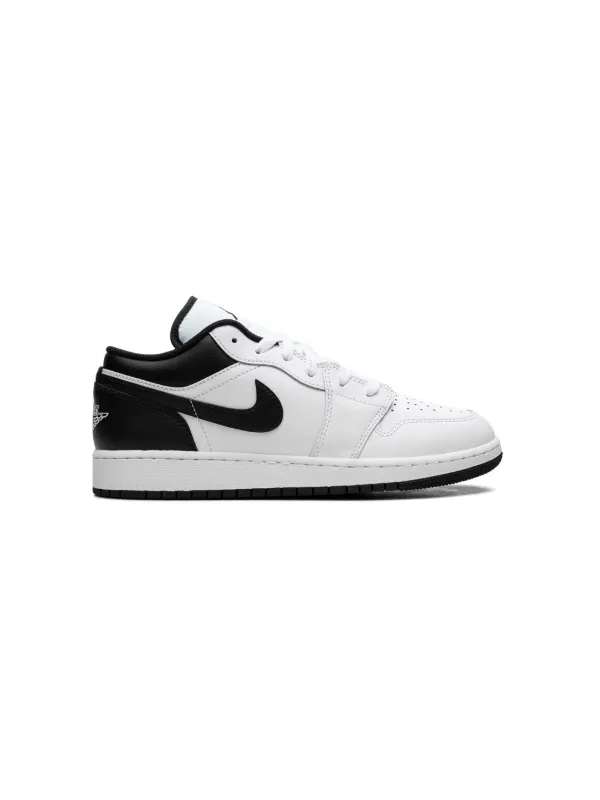 Air jordan 1 black and white youth sale