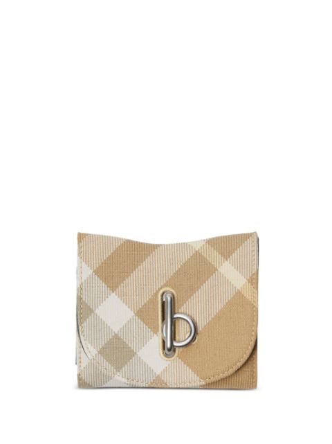 Burberry Rocking Horse check wallet Women