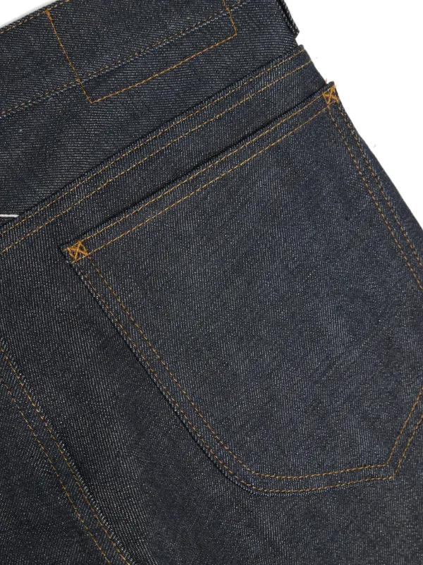 Maison Margiela Selvedge ミッドライズ ストレートジーンズ Maison Margiela Selvedge ミッドライズ ストレートジーンズ