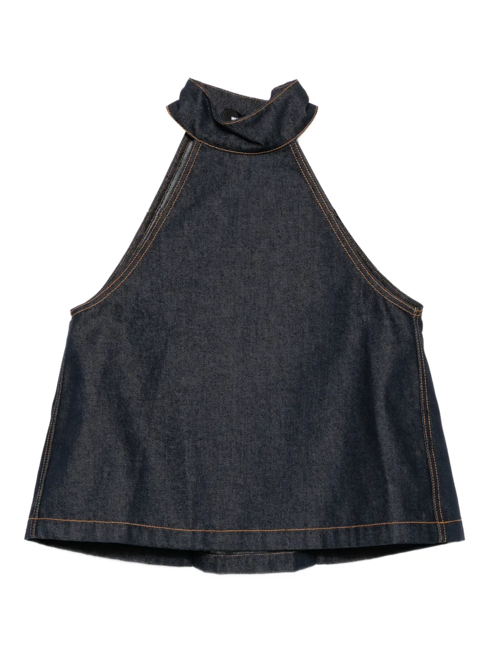 We11done Top denim - Blu